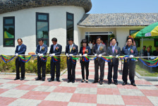 부여, 양송이버섯테마마을 개관식