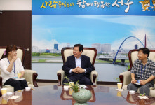 장종태 서구청장, 생일 맞은 직원과 소통 티타임