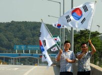 호국의 고장 갈산면, 태극기 물결로 물들인다