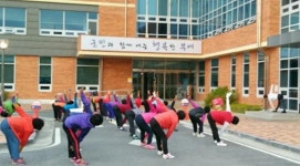 부여군, 농한기 건강체조교실 운영
