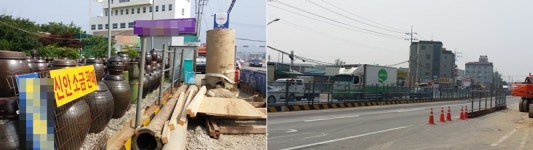 직산4거리 입체 교차로 공사…시민의 안전은 없었다