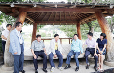 권 시장, 무더위 속 현장행정 강행