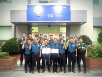 온양지구대, 베스트 지역관서 선정