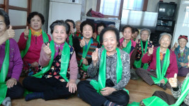 서천보건소, 농한기 경로당에서 건강관리하세요