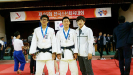 서산중학교, 전국소년체육대회 유도 종목 은 1·동 1 획득!