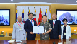천안시의회, 해군본부 방문… 김시민 장군 함 제정 건의