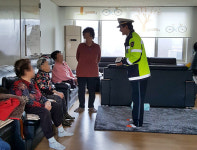 대전둔산서,관내 경로당 교통안전교육