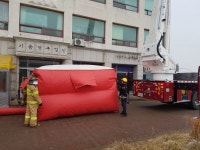 태안소방서, 필로티 복합건축물 가상화재 훈련