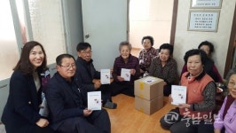 천안 봉명동 행복키움지원단, 경로당 방문 안전 확인