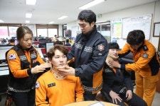 천안동남소방서, 펌뷸런스 담당자 교육 실시