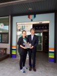 서천한우타운 임선순 대표, 서천읍에 성금 100만원 쾌척
