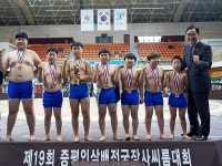 세종 전의초, 전국장사씨름대회 휩쓸었다
