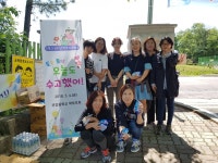 오늘도 수고했어! 세종 부강중 학부모회, 학생 마중행사 눈길