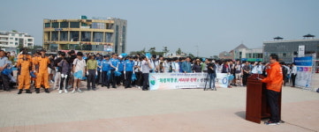 전국 최고 대천해수욕장, 함께 만들어요  보령시, 환경대청결 행사