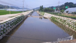천안시, 우기전 지방하천 재해복구사업 마무리