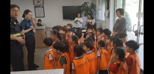 당진署 송악파출소, 어린이 견학 프로그램 운영