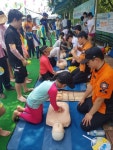 세종시, 고복자연공원 야외수영장에서 물놀이 안전교육