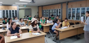 아산시 온양3동, 한국 전통음식 만들기 체험행사