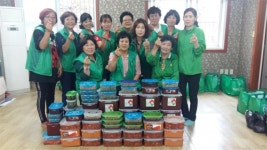 계룡시새마을부녀회, 자연마을 노인정 밑반찬 봉사