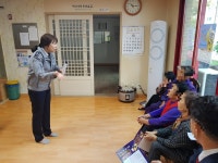 대전 유성경찰서, 경로당 방문 보행자 교통사망사고 예방활동