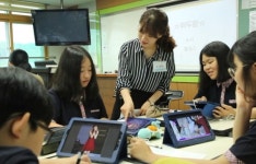세종시 전의중, 디지털교과서 정책 연구학교 운영