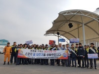 서천소방서, 소방차 길 터주기 캠페인 실시