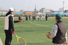 서천군 장항중앙초, 군산 남초 야구부와 티볼 캠프 운영