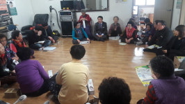 보령시 웅천읍, 경로당 순회방문 날 호응