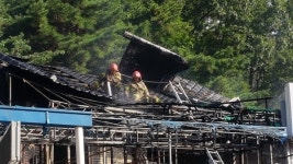 공주 계룡산 국립공원 동학사 인근 상가에서 화재