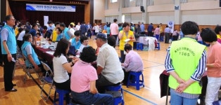 홍성군 홍북읍 행복 싣고 찾아가는 이동복지관 성황