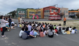 보령소방서, 창미유치원 합동소방훈련