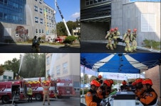 홍성소방서, 요양병원 긴급구조통제단 불시가동훈련