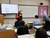 보령소방서, 웅천중 미래소방관 직업체험교실