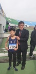 서천군 문산초, 충남학생체육대회 육상 800m 1위