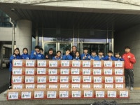 공주 유에스태권도학원, 사랑의 라면 전달