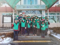 부여군 남면 남녀새마을협의회, 거리청소 실시