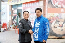 [총선을 달린다] 윤형권 세종갑 후보, 대평전통시장 활성화 방안 모색