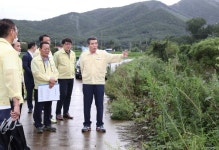 김동일 보령시장, 집중호우 피해 현장 점검