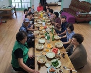 공주시 반포면, 어르신 사랑의 음식 나눔 개최