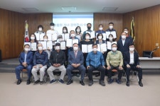 부여 구룡농협 조합원자녀 장학금전달식 가져