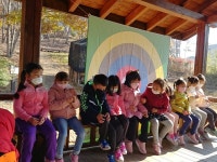 규암초, 병설유치원  숲 체험활동