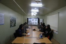 금산소방서, 대형공사장 현장지도 방문