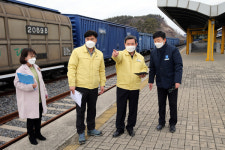 노박래 서천군수, 장항도시탐험역 등 지역 현안사업 현장 찾아