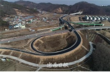 충북경자청, 오송바이오폴리스 진입도로 건설공사  4월 준공 예정