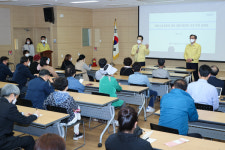 전민동 주민들, 생활치료센터 코로나19 환자 빠른 회복 기원