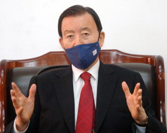 국민의힘 당권 도전 홍문표 