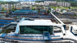 철도공단, 제천역 선상보도육교 213m 개통