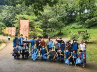 공주시 웅진동 주민자치회, 공산성 환경정화 활동 펼쳐