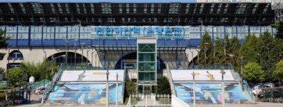 충남경찰, 천안아산역  보이스피싱 피해 방지 랩핑 홍보