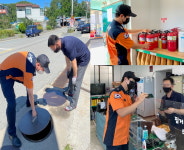 논산소방서, 주유소 부대시설 위법 여부 점검